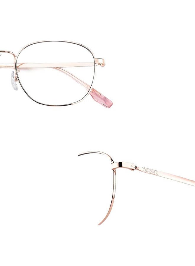 Oona Reading Glasses For Men And Women, High-Definition Anti-Blue Light Anti-Radiation Glasses For Elderly, Rose Gold, 100 Degrees - Image 3