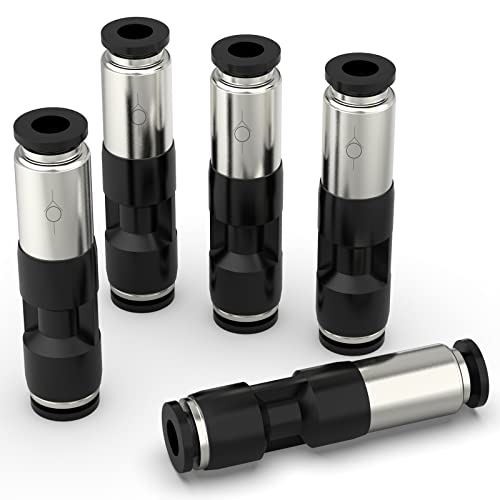 TAILONZ PNEUMATIC 6mm Black Quick-plug type one-way check valve air pipe coupling SPU check valve 5PCS - Image 1