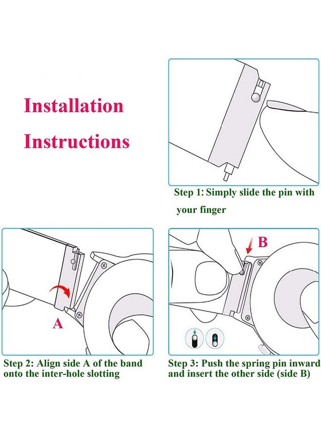 HUMBLE Stainless Steel 19mm Chain Strap with Magnetic Buckle Compatible with Noise Colorfit Pro 2, Boat Storm Smart Watch & Watches with 19mm Lugs Size (Gold) - Image 5