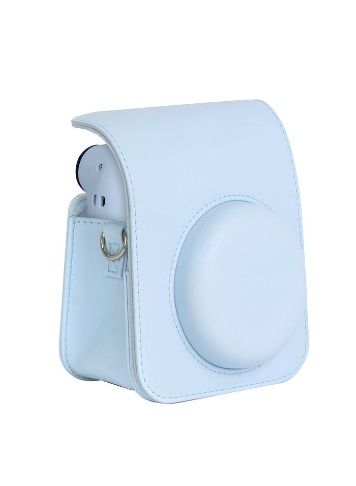 General Suitable for Fujifilm mini12 solid color Polaroid camera bag protective case PU camera bag camera storage bag accessories  - Image 2