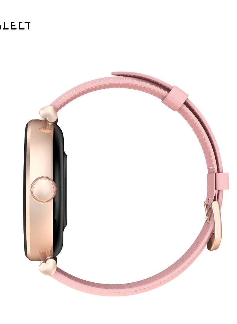 كيسلكت ساعة ذكية Pura Reno مزودة بشاشة AMOLED منحنية مقاس 1.19 بوصة ونظام تحديد المواقع العالمي (GPS) وتدعم الاتصال عبر البلوتوث -ذهبى - Image 3