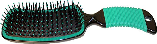 Partrade Trading Corporation Curved Mane and Tail Brush Green - Image 1