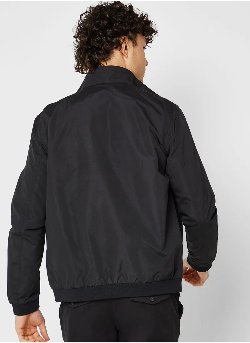 JACK & JONES Zippered Bomber Jacket