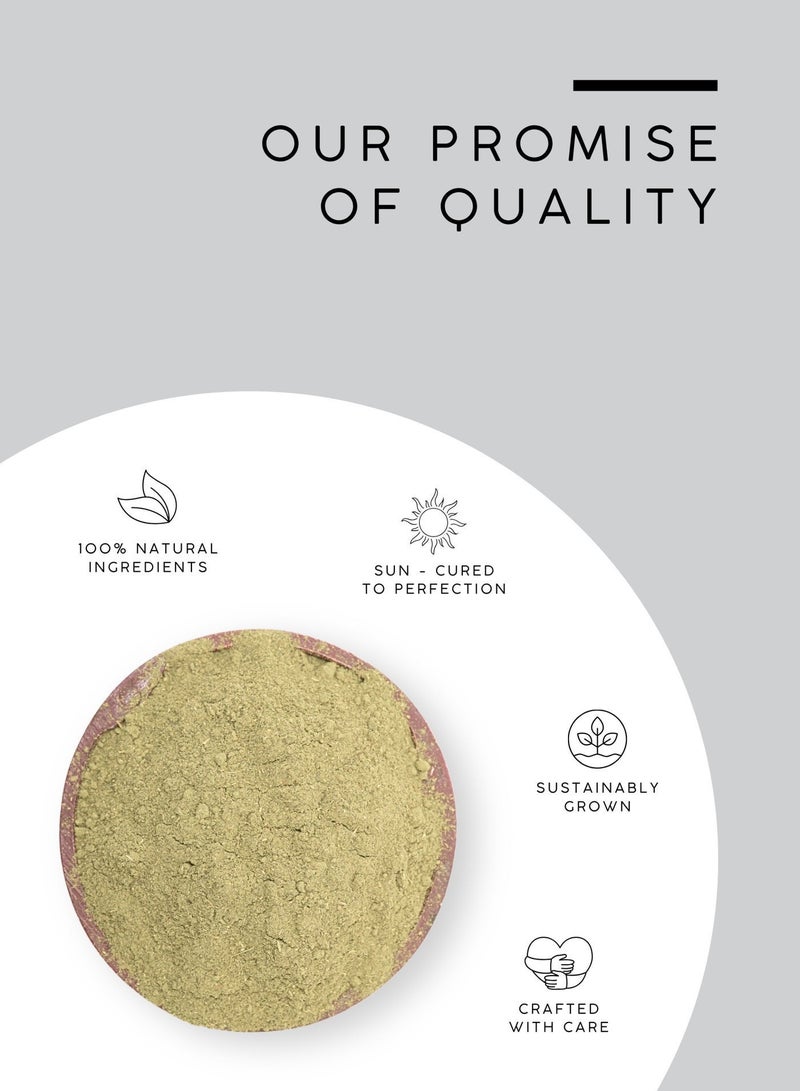 أباميك عوافي ميل بودرة حنا قطم | بودرة الحناء الطبيعية - 100 جم | 3.5 أوقية - Image 4