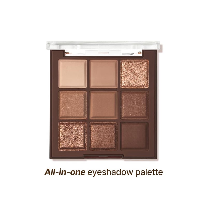 dasique Shadow Palette #11 Chocolate Fudge l Cruelty-Free l 9 Blendable Shades in Smooth Matte and Shimmer Finishes with Gorgeous Pearls - Image 3
