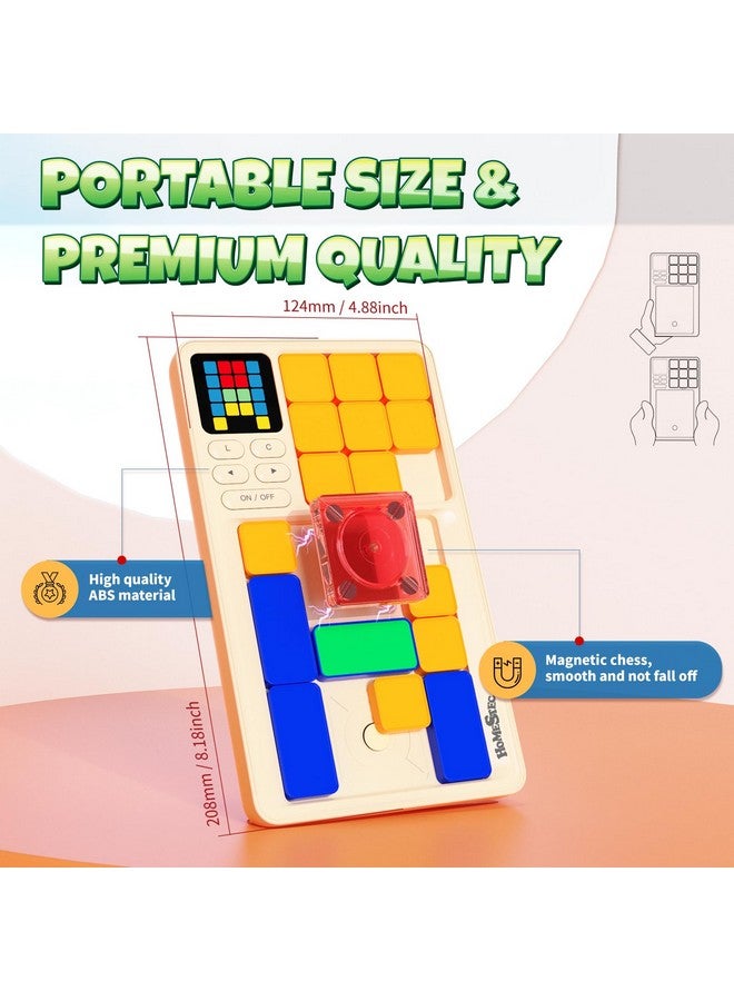HOMESTEC HOMESTEC Super Slide Puzzle, Hand Held Travel Games for Kids, Brain Teaser Toys Road Trip Activities for Boys Girls Adults, Birthday Easter Basket Stuffers  - Image 5