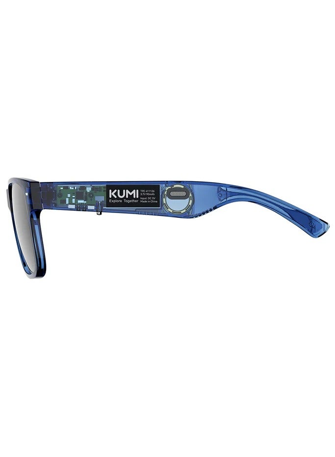 Kumi Meta V1 Smart Glasses, Semi-Transparent Design, Removable Lenses, Dual Speakers, AI Voice Assistant - Image 5