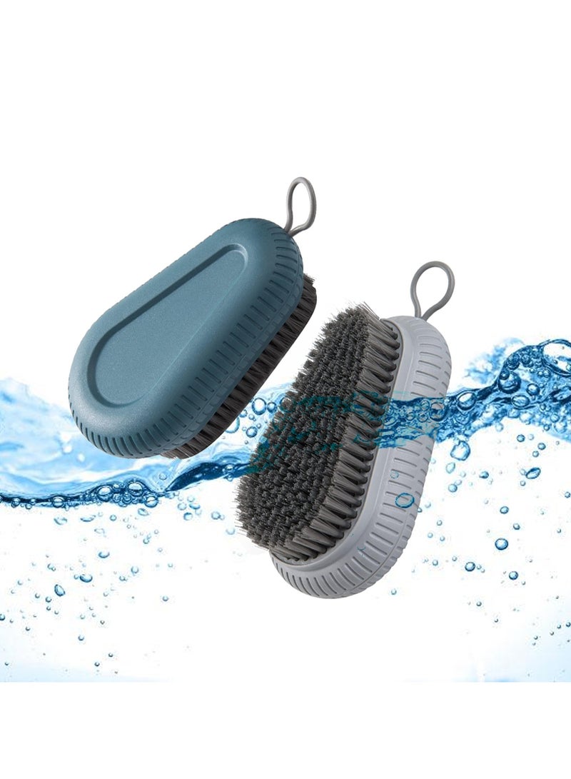 CMGTYYD 2 Pcs Nail Brush for Cleaning Fingernails, heavy Duty Finger Nail Scrub Brush Hand Scrub Brush with Hanging Rope, Narrow Bristles Fingernail Brush for Cleaning and Scrubbing Fingernails and Toes - Image 5