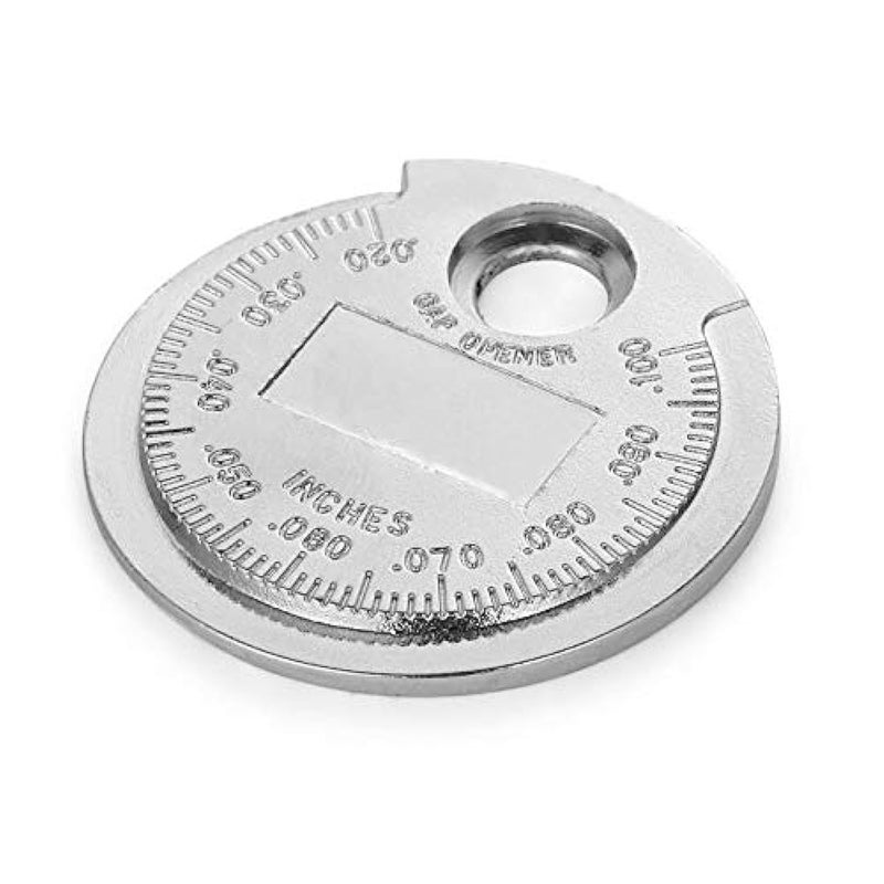 P1TOOLS Spark Plug Gap Tool Gapper Gauge- Wire Spark plug Socket gap measuring tool Scaled from .020" to .100" - Image 4