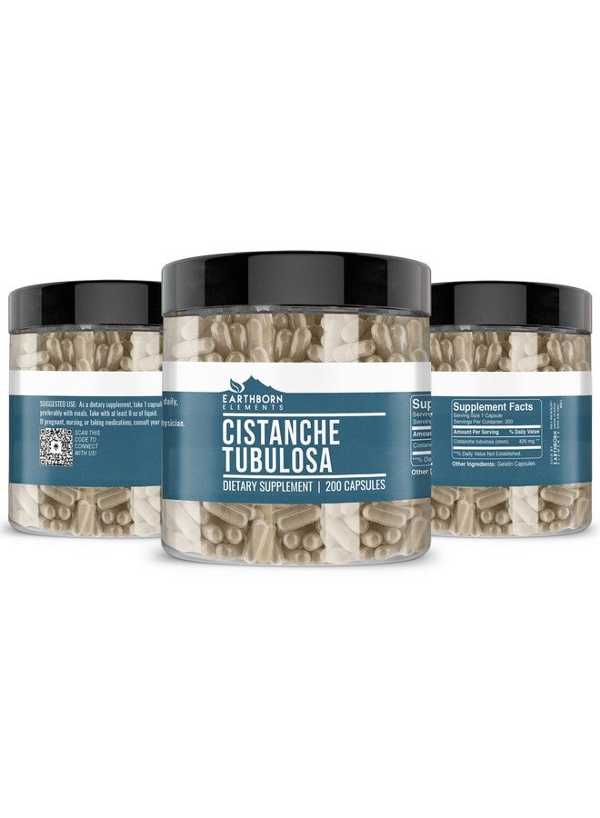 Earthborn Elements Cistanche Tubulosa (200 Capsules) Pure, No Fillers or Additives, Lab Verified - Image 4