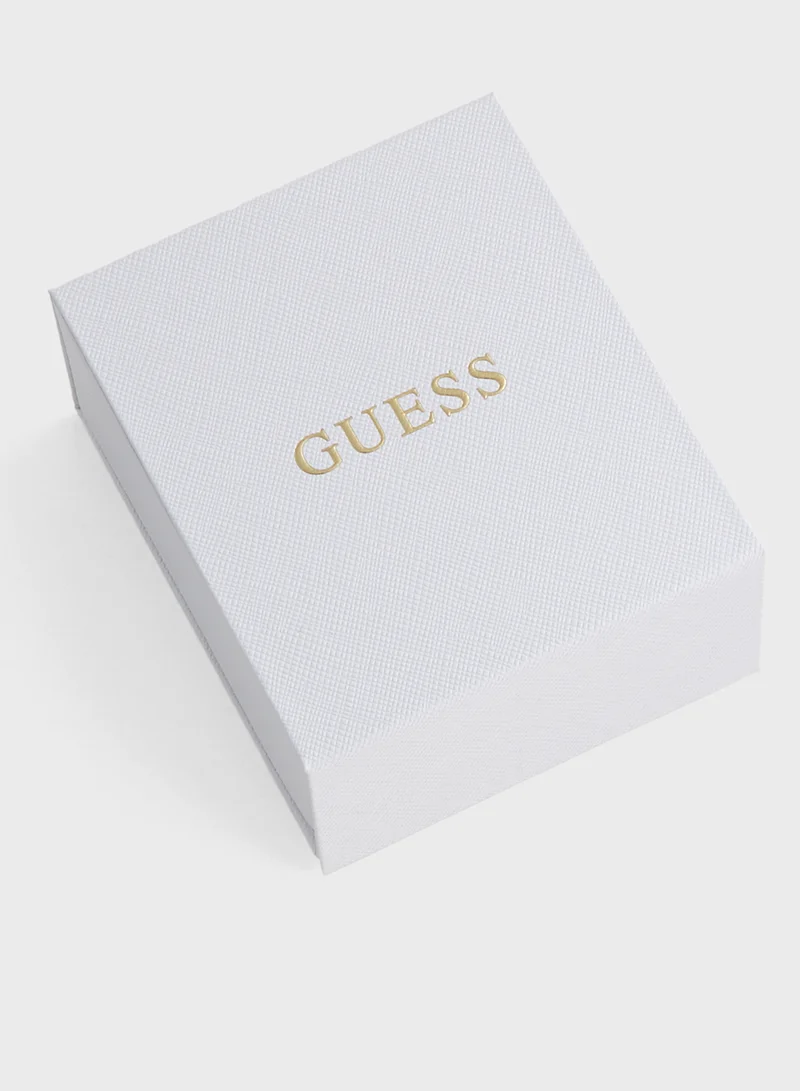 GUESS Embellished Detail Single Curved Ring
