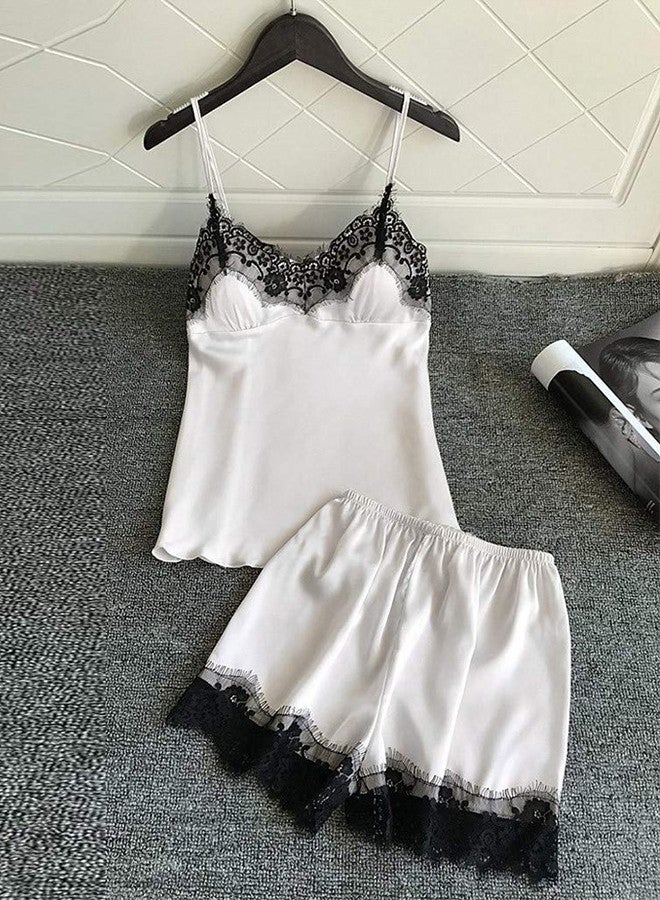 MARGOUN طقم ملابس داخلية نسائي صغير بدون أكمام مع حزام Y109 - Image 1