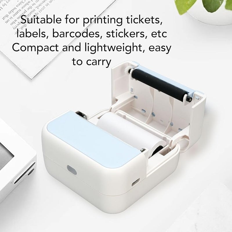 Garosa Portable Thermal Printer Compact Inkless BT Printing Machine For Tickets Labels Barcodes Stickers - Image 3