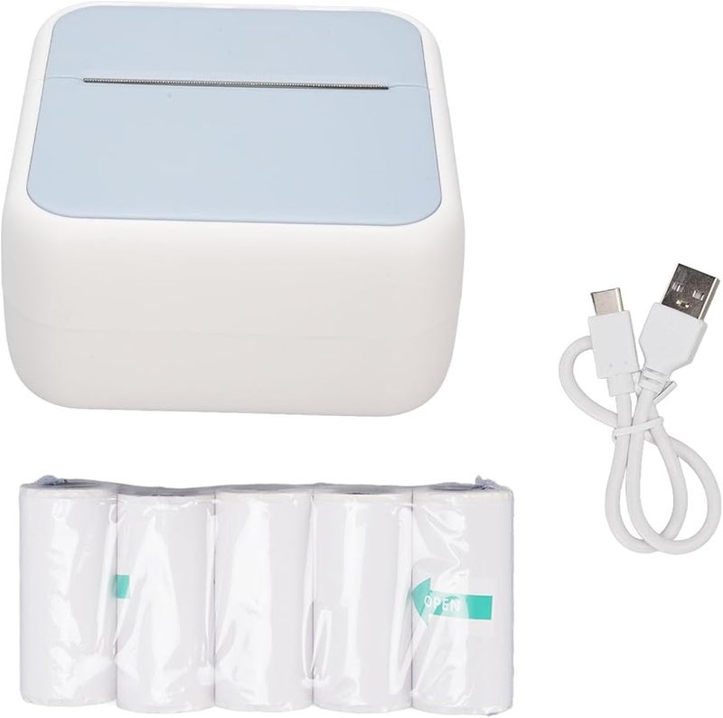 Garosa Portable Thermal Printer Compact Inkless BT Printing Machine For Tickets Labels Barcodes Stickers - Image 1