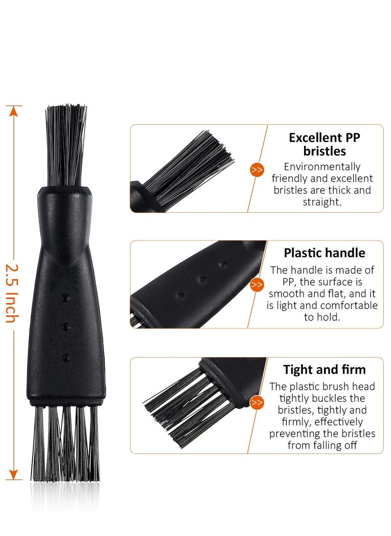 SYOSI - 8 Pieces Shaver Brush Razor, Cleaning Brush Electric Double Sided, Trimmer Shaver Brush Cleaner Set, Nylon Bristles PP Handle - Image 1