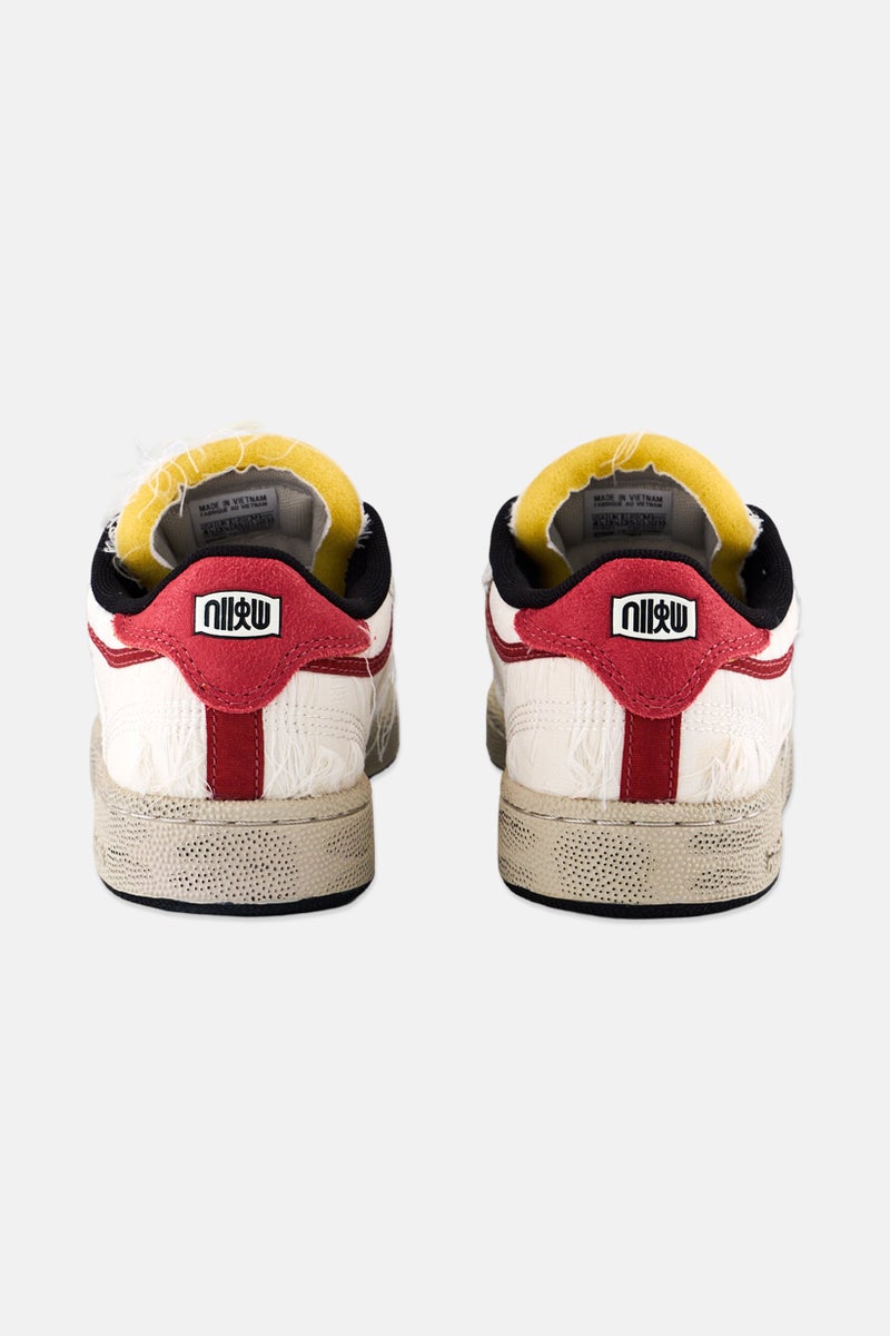 Reebok Reebok x Street Fighter Kids Boy Club 85 Lace Up Tennis Shoes, Off White  - Image 2