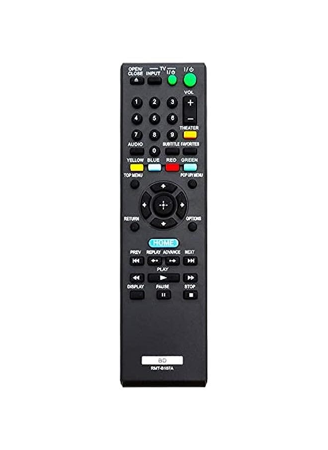 HuHa - New Rmt-B107A Remote Control Fit For Sony Blu-Ray Disc Dvd Player Bdp-S370 Bdp-S373 Bdp-S470 Bdp-S570 Bdps370 Bdps373 Bdps470 Bdps570 - Image 1
