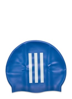 اديداس Essentials Kids 3-Stripes Swim Cap  - Image 2