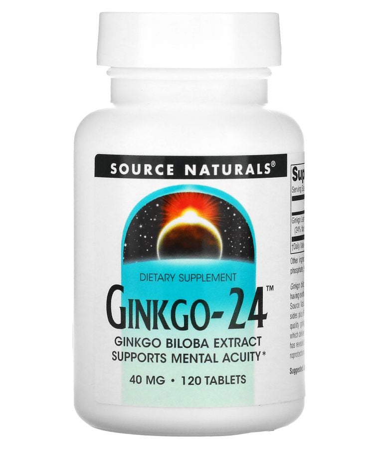 Ginkgo-24 40 mg 120 Tablets