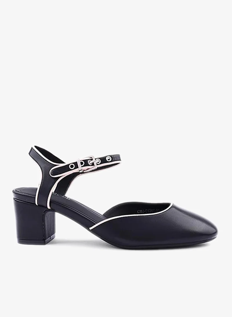 كابلي صنادل بكعب أنيقة للنساء