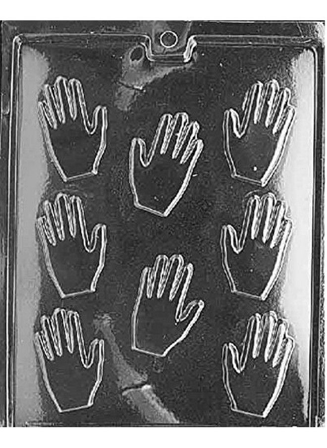 Grandmama's Goodies - M022 Small Hands Chocolate Candy Soap Mold With Exclusive Molding Instructions - Image 1