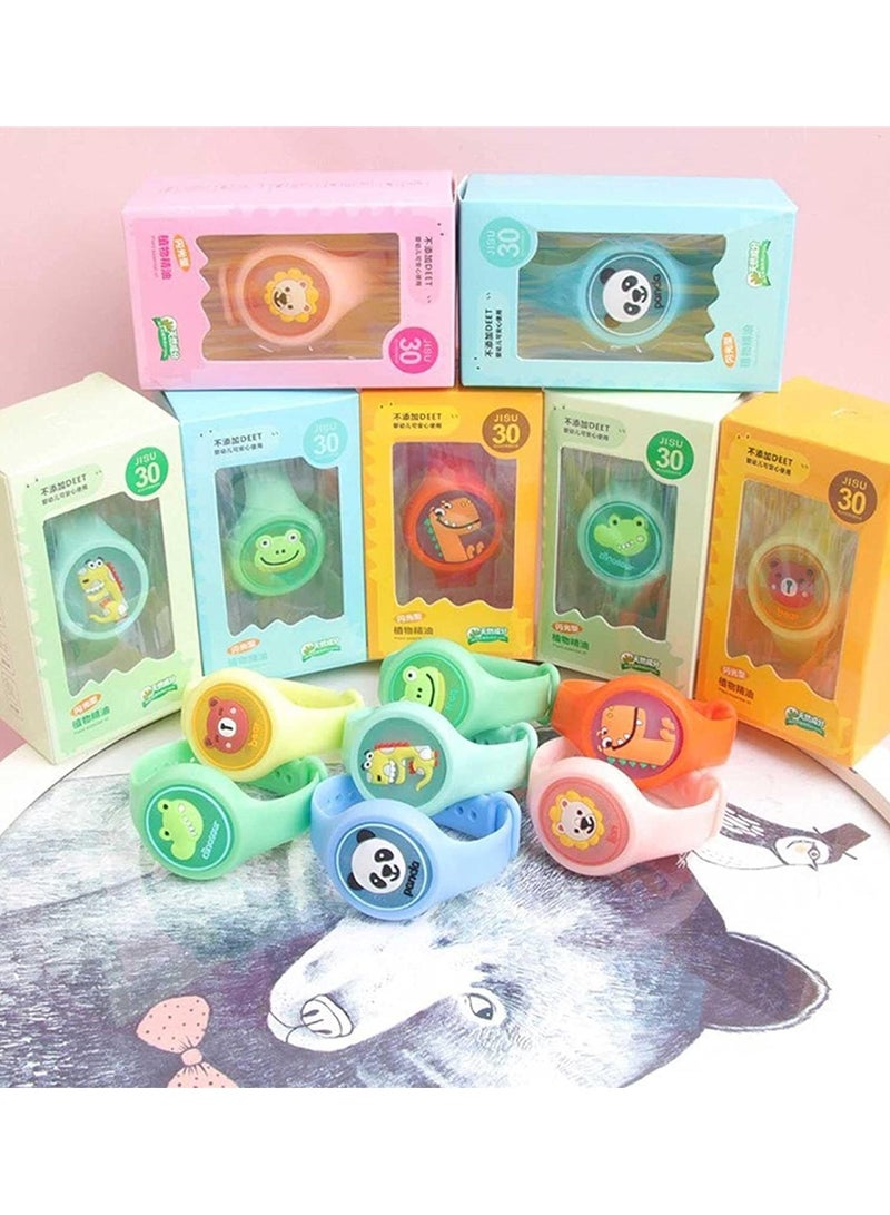 كاست ويف 3 قطعة أطفال البعوض دليل سوار أطفال الكرتون الطفل الأساور الأساور قابل للتعديل ( نمط عشوائي ) - Image 3