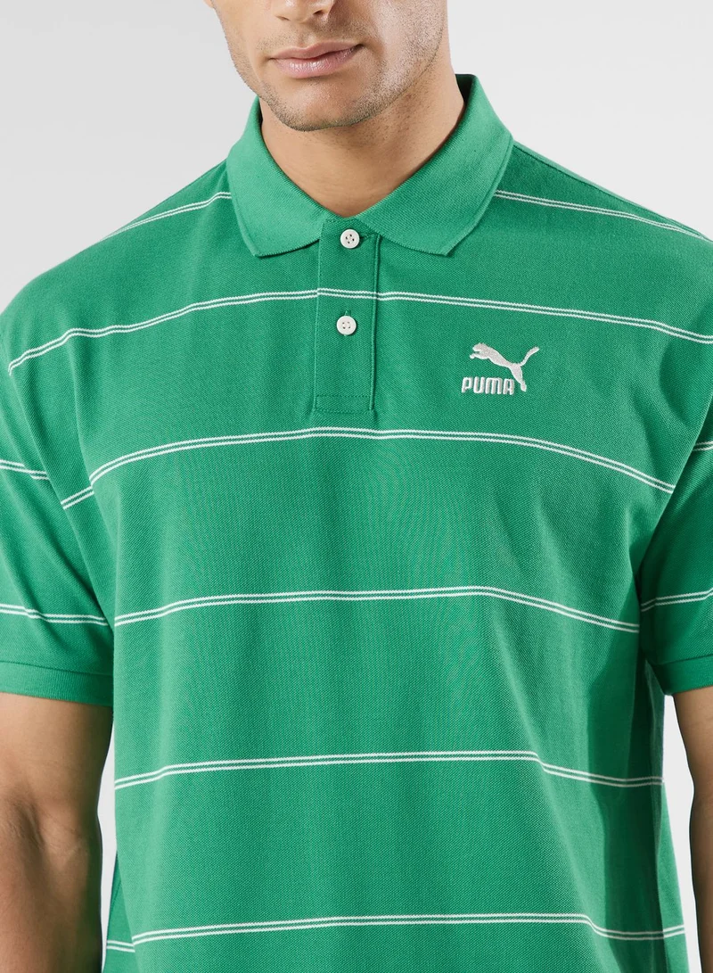 PUMA Logo Team Polo