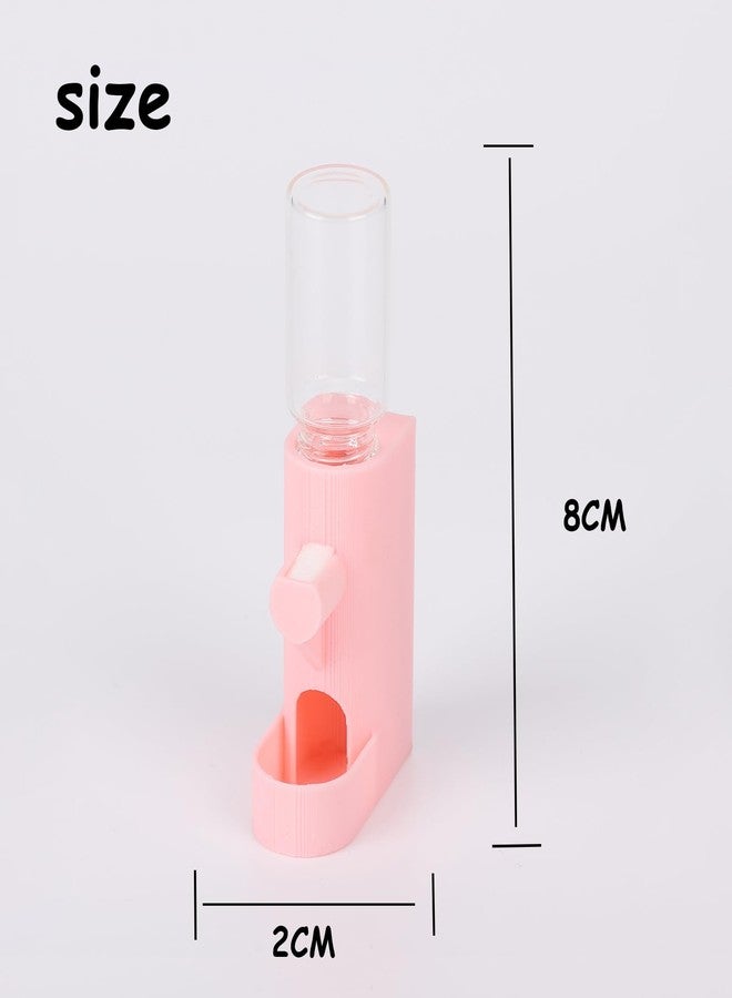 Daerky Small Animal Water Feeder, Magnetic Hanging Feeder & Hidden Cave - Accessories for Jumping Spiders, Wolf Spiders, Mantises, Arboreal Animals & Other Small Creatures - 5ML Capacity (Red) - Image 4