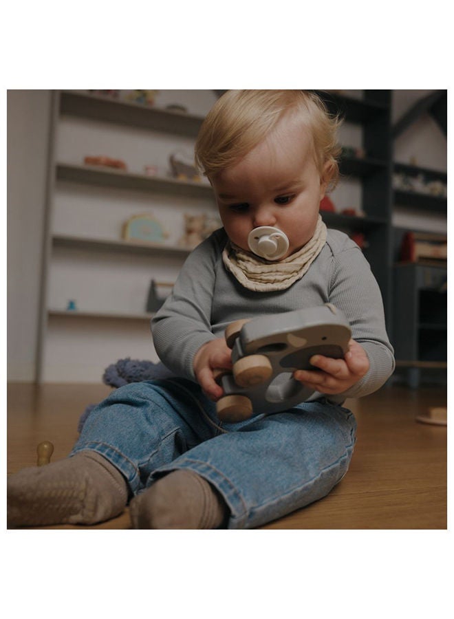 Mininor Round Pacifier Silicone 0M Little Lamb - Image 3