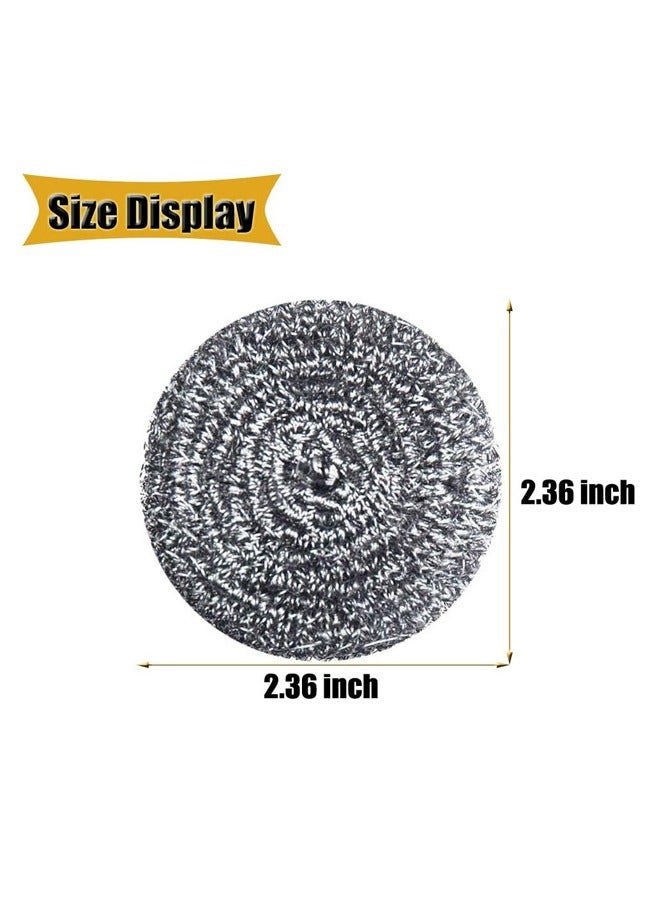 Steel Wool Scrubber, Heavy-Duty Durable, Cleans Pots, Pans, Grills And Ovens (16 Pieces) - Image 2