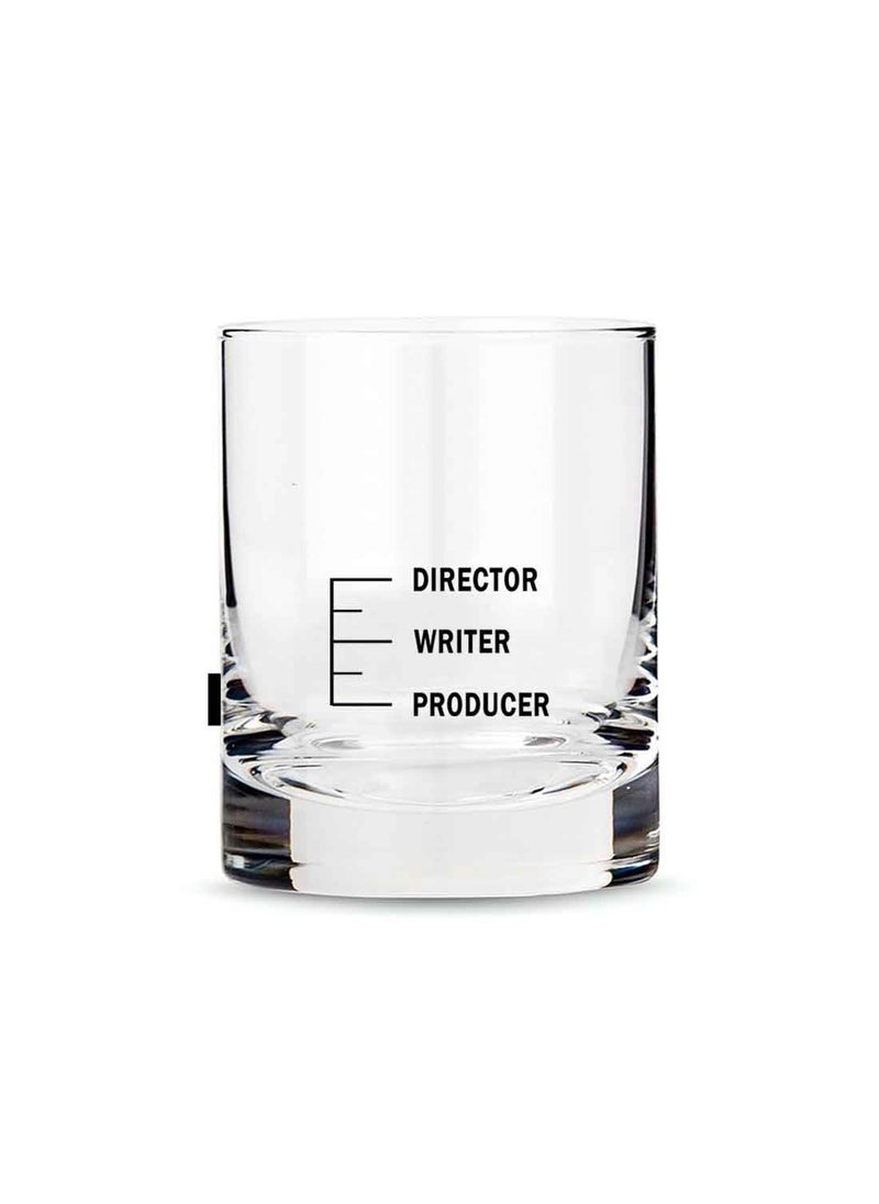 Nutcase Nutcase Whiskey Glass with 30 60 ML Mark for Whisky Scotch Single Malt Lovers Director Writer Producer Filmy Bollywood Gifts  - Image 1