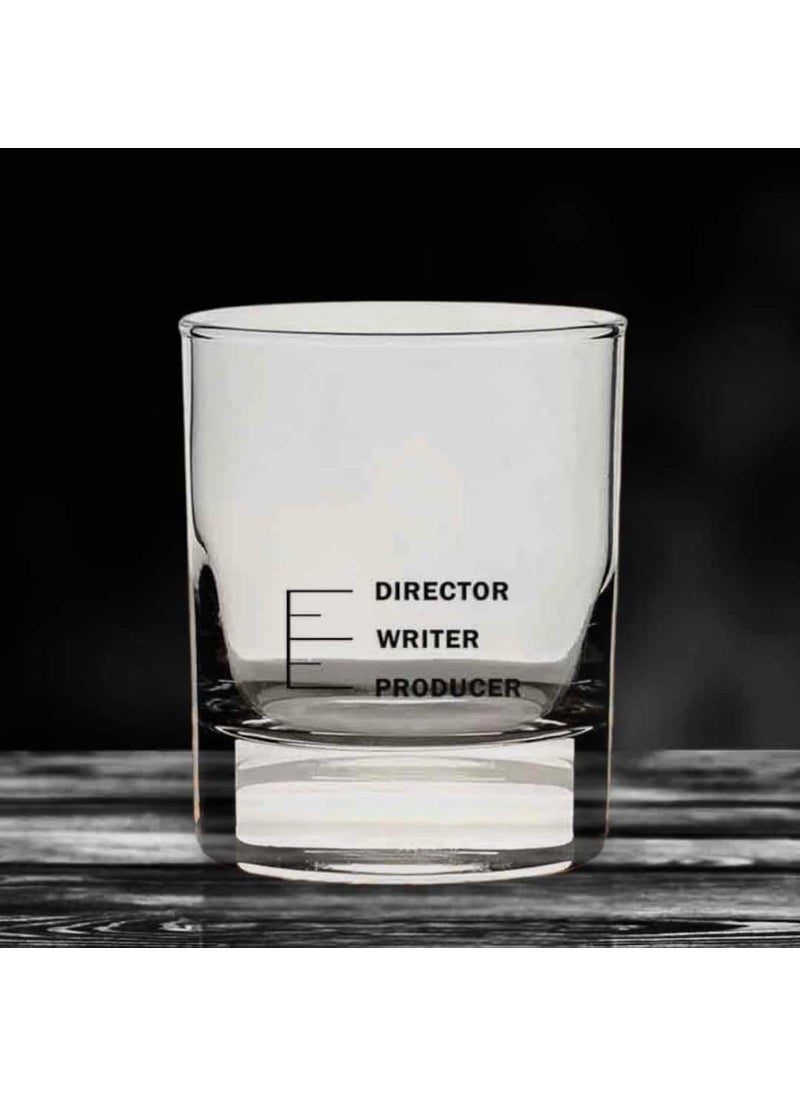 Nutcase Nutcase Whiskey Glass with 30 60 ML Mark for Whisky Scotch Single Malt Lovers Director Writer Producer Filmy Bollywood Gifts  - Image 2