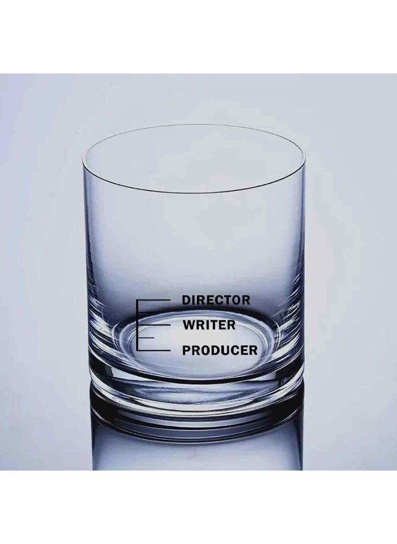 Nutcase Nutcase Whiskey Glass with 30 60 ML Mark for Whisky Scotch Single Malt Lovers Director Writer Producer Filmy Bollywood Gifts  - Image 3