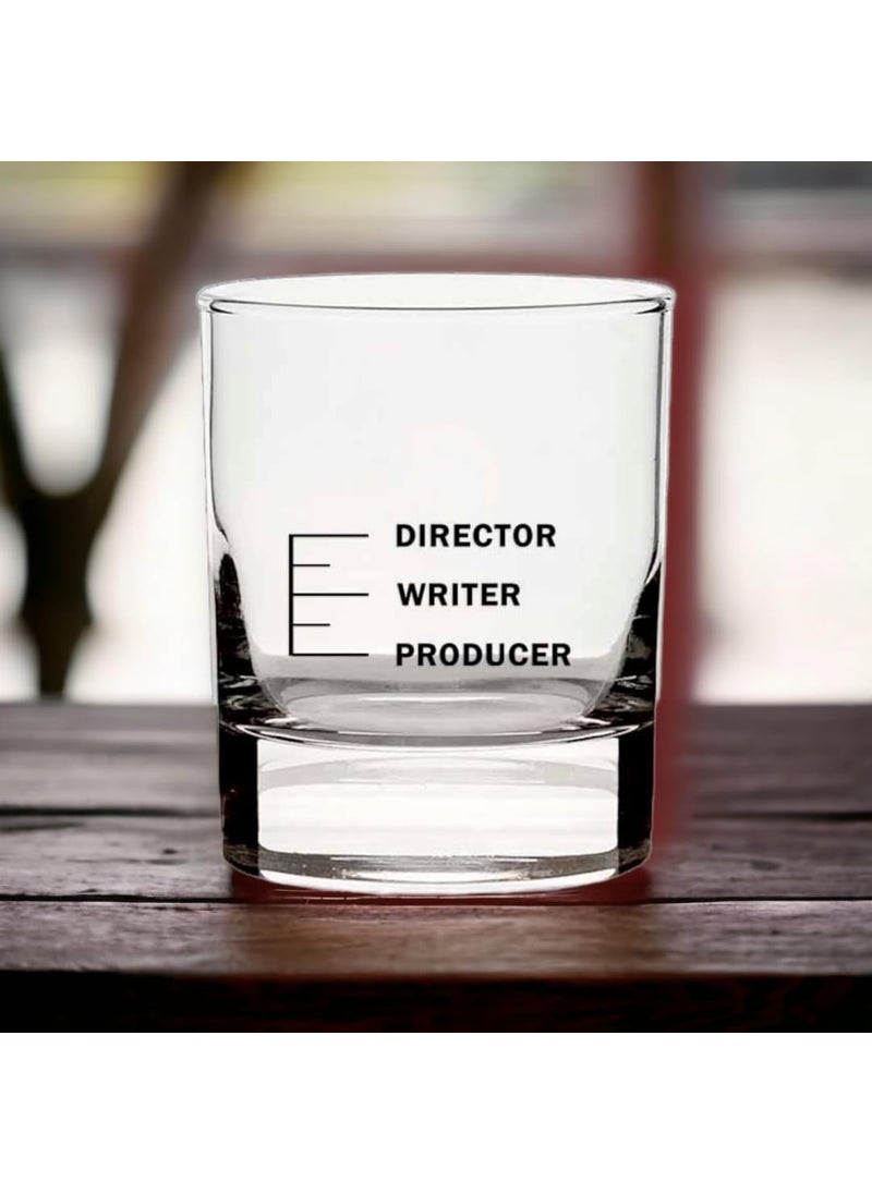 Nutcase Nutcase Whiskey Glass with 30 60 ML Mark for Whisky Scotch Single Malt Lovers Director Writer Producer Filmy Bollywood Gifts  - Image 4