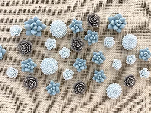 Temoyj 24 Pcs Decorative Pushpins,Cork Board Tacks,Bulletin Board Tacks,Thumb Tack Decorative for CorkBoard, Office Organization or Home - Image 3