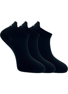 Buluş Organic 3-Pack Black Special Heel Technology Viscose Women's Booties Socks  - Image 1