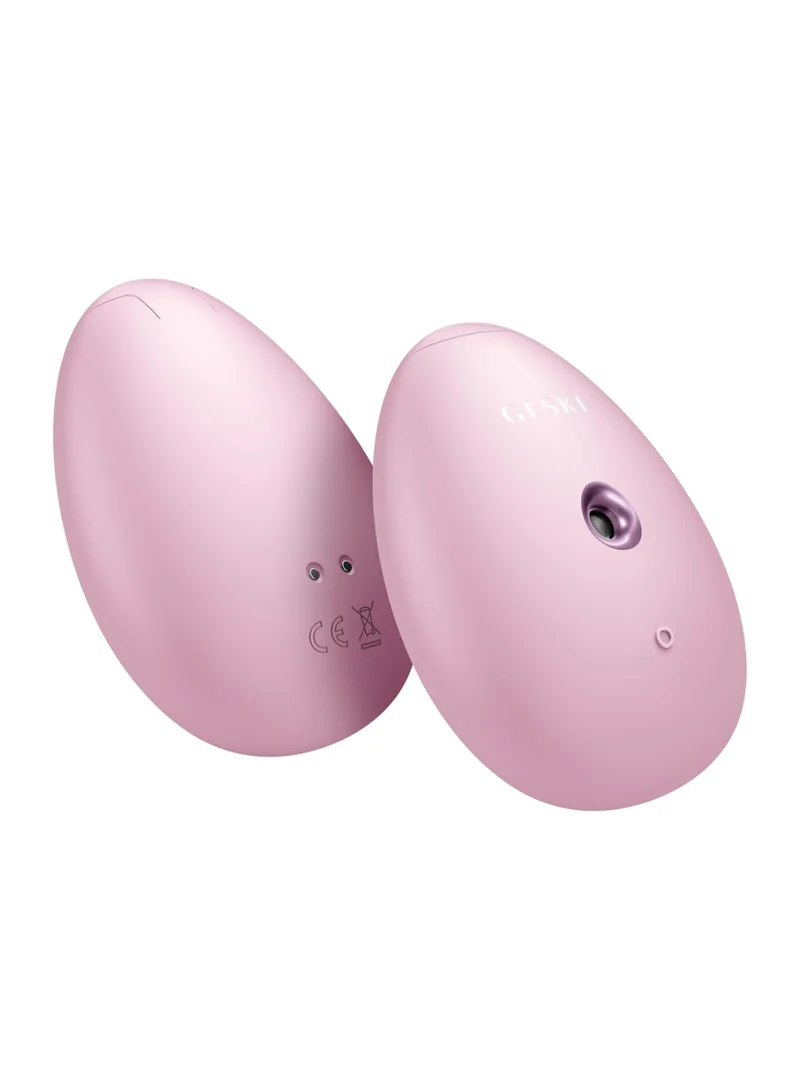 GESKE SmartAppGuided™ Facial Hydration Refresher | 4 in 1 | Water Atomiser | Face Steamer | Water Spray | Face Mister | Facial Cleansing Device | Spray Mist | Cosmetics | Natural Glow - Pink