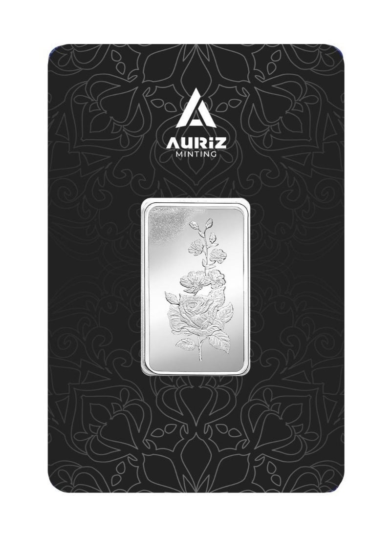 AURIZ MINTING Auriz Mint 10g Fine Silver Bar – 999 Purity - Image 1
