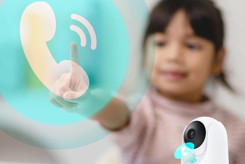 بوتسلاب كاميرا Botslab الداخلية (C222) 2.5K 5MP عالية الدقة، واي فاي 2.4GHz /5GHz، التعرف بالذكاء الاصطناعي متعدد المشاهد، مكالمات بلمسة واحدة، تتبع ذكي 360°، كشف مدعوم بالذكاء الاصطناعي (كشف البكاء، مكالمة الإيماءة) - Image 5