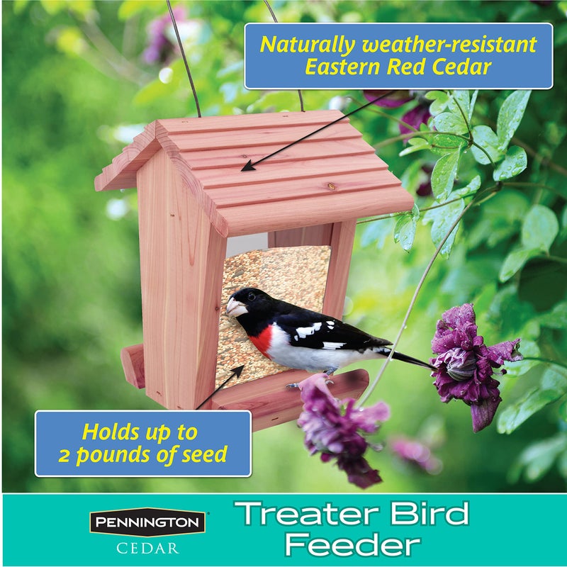 Pennington Cedar Treater Bird Feeder - Image 3