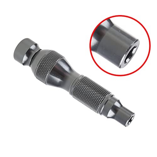 CATSELURRY Upgraded 6.35mm Magnetic Bits Holder Aluminum Alloy Handle Fitting for Shank 1/4" Bit Mini Screwdriver Bits Holding Bar - Image 2