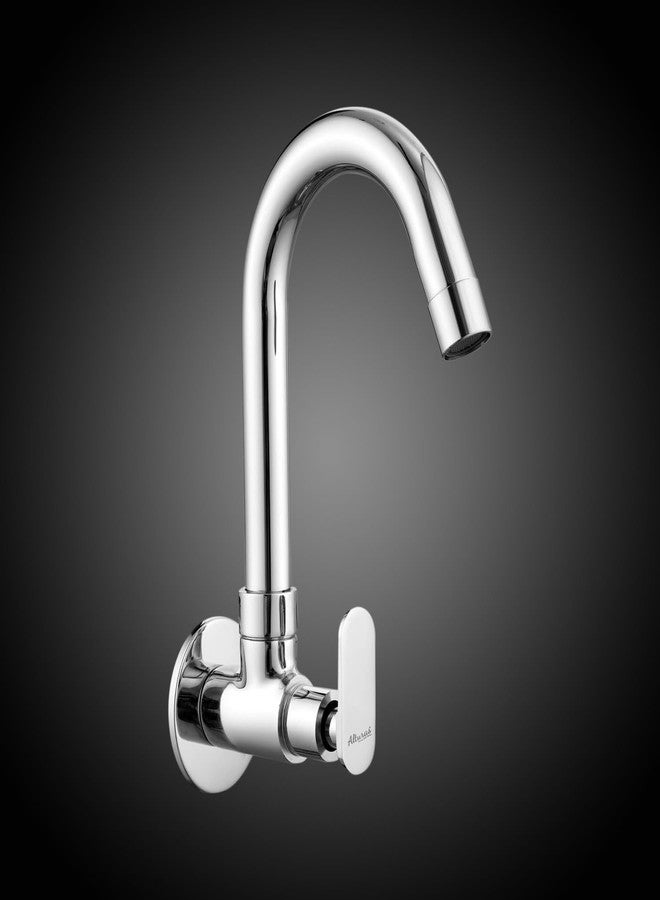 ALTURAS Kitchen Sink Cock with 360 Degree Swivel Spout | Kitchen Sink Tap | Kitchen Faucet | Tap for Kitchen (Capsule) - Image 1