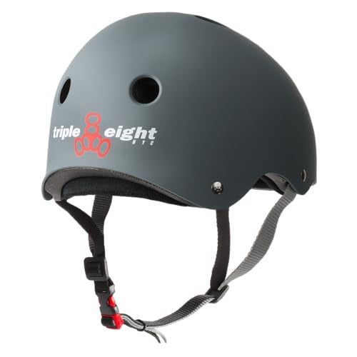 Triple Eight Certified Sweatsaver Helmet for Skateboarding, BMX, Roller Derby, Roller Skating, Inline Skating, Scooter and Bike - Image 2