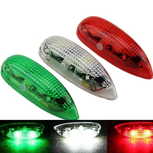 SoloGood طقم أضواء LED لطائرة RC للدراجة والطائرة النفاثة والطائرات ذات الأجنحة الثابتة والطائرات الرباعية، أضواء LED قابلة للشحن باللون الأحمر والأخضر والأبيض - Image 1