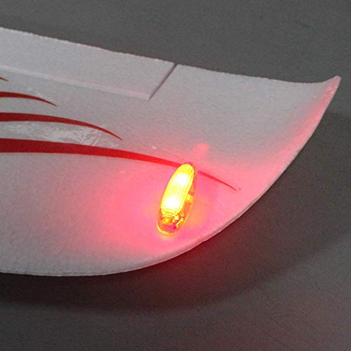 SoloGood طقم أضواء LED لطائرة RC للدراجة والطائرة النفاثة والطائرات ذات الأجنحة الثابتة والطائرات الرباعية، أضواء LED قابلة للشحن باللون الأحمر والأخضر والأبيض - Image 5