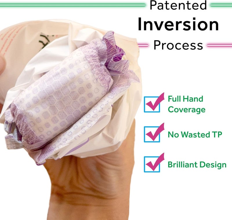 MaskIT Disposal Bags for Bladder Pads  Liners  Value Pack  Sanitary Disposal Bags For Incontinence Pads  Panty Liners  3 Pack 60 Count - Image 4