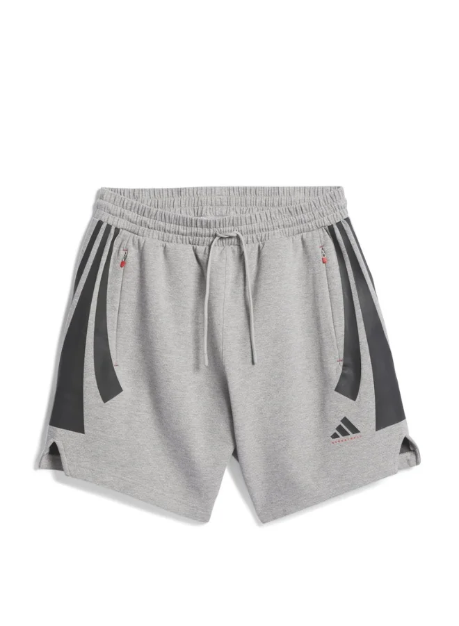 adidas شورت أديداس ADI BB PK قصير رمادي للجنسين أوريجينالز