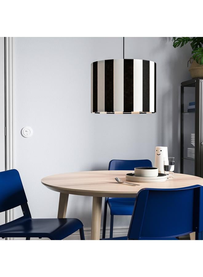 erorex Lamp Shade, Black/White, 42 Cm - Image 3