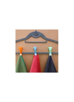 Estrico 24Pcs Pegs Cloth And Laundry Hanging Clips Heavy Duty Durable Multicolor Clothes Hanging Clothespins  - Image 4