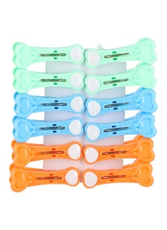 Estrico 24Pcs Pegs Cloth And Laundry Hanging Clips Heavy Duty Durable Multicolor Clothes Hanging Clothespins  - Image 1